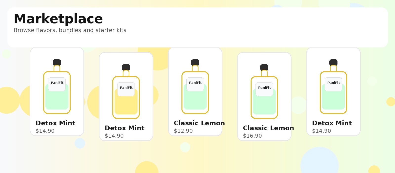 Marketplace preview banner